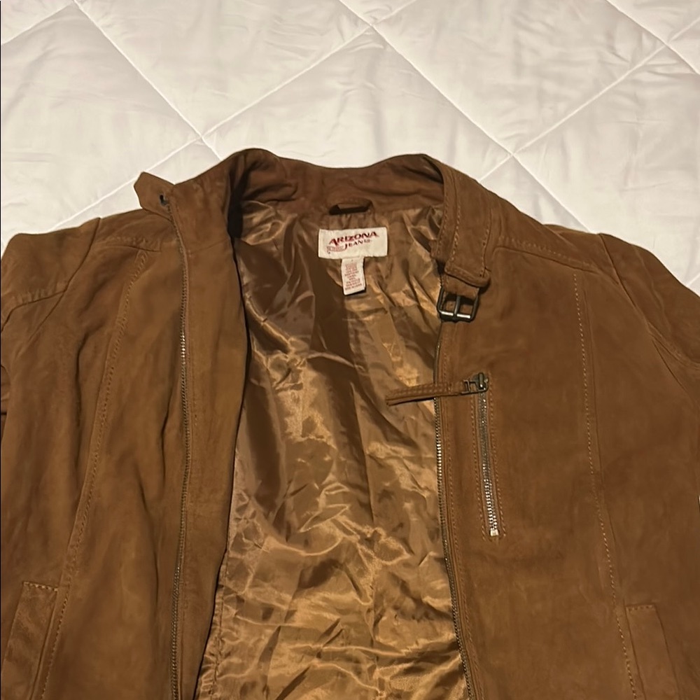 Arizona Jean Company Brown Lightweight Shirt Jacket